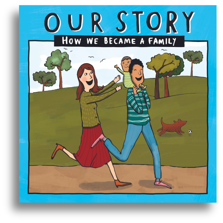 OUR STORY - How we became a family - (sperm donation in mum and dad families - single baby)