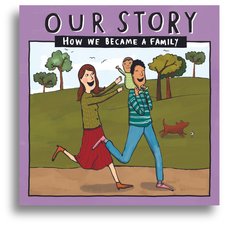 OUR STORY - How we became a family - (double donation in mum and dad families - single baby)