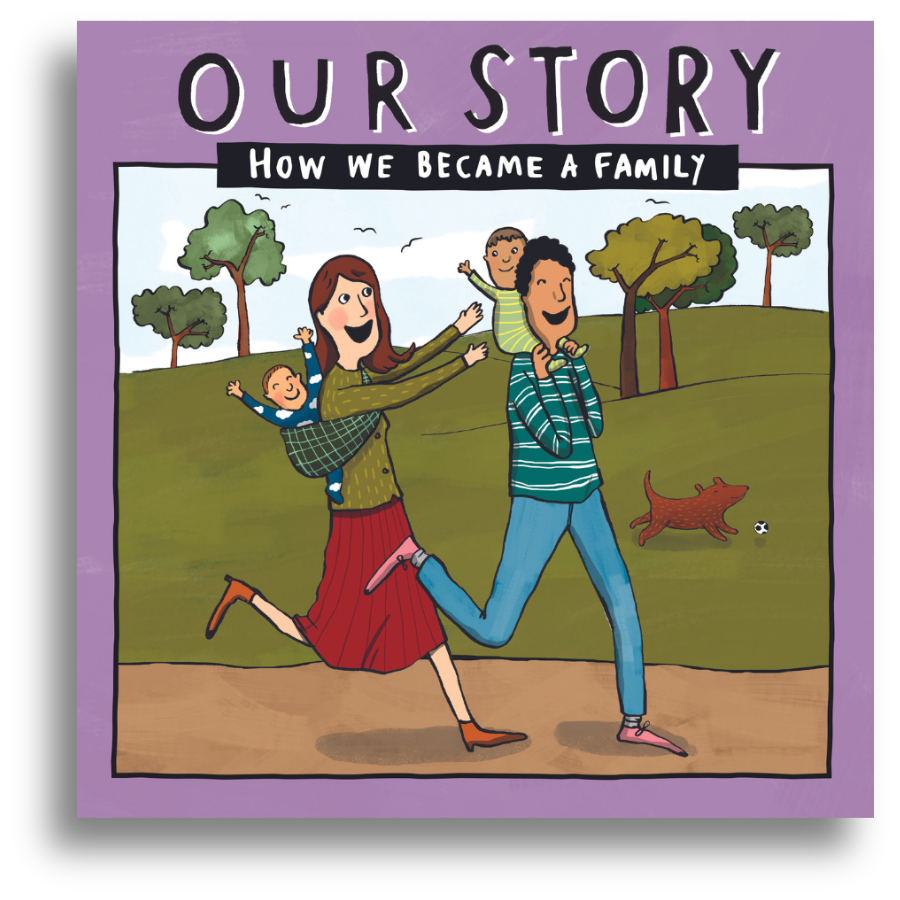 OUR STORY - How we became a family - (double donation in mum and dad families - twins)