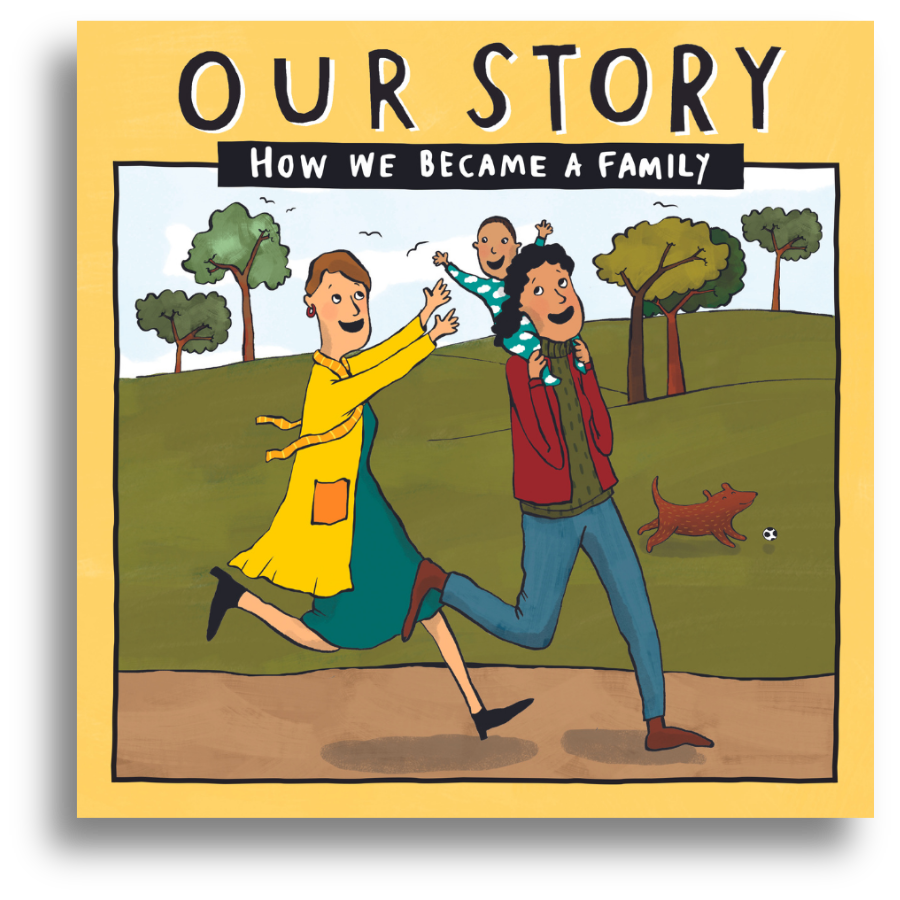 OUR STORY - How we became a family - (double donation in two-mum families - single baby)